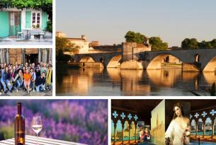 Bajo el sol de la Provenza: Narbonna, Avignon, Saint Remy y Nimes (Semana Santa)