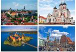 República bálticas: Estonia, Letonia y Lituania. Parques, palacios y ciudades