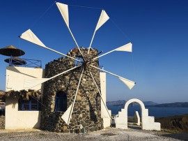 Rutas por Santorini que ya no están disponibles